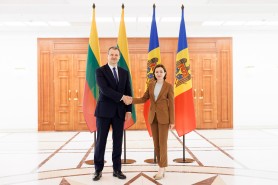 Maia Sandu s-a întâlnit cu Prim-ministrul Lituaniei, Gintautas Paluckas